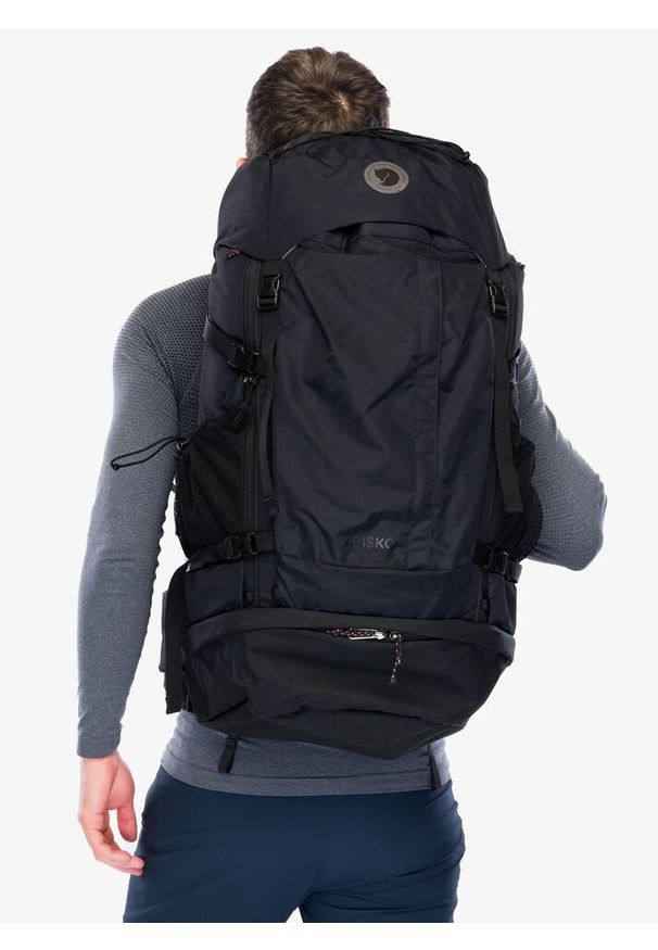 Fjällräven - Plecak trekkingowy Fjallraven Abisko Trek 48. Kolor: czarny