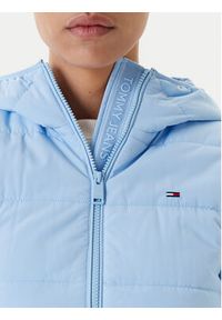 Tommy Jeans Kurtka przejściowa DW0DW20959 Błękitny Slim Fit. Kolor: niebieski. Materiał: syntetyk #5