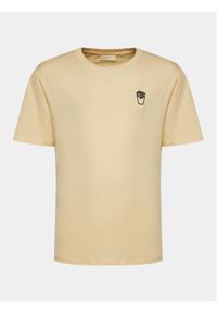 outhorn - Outhorn T-Shirt OTHAW23TTSHM0854 Żółty Regular Fit. Kolor: żółty. Materiał: bawełna #1