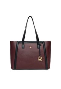 Beverly Hills Polo Club Torebka C-BHPC-L-007-08 Bordowy. Kolor: czerwony