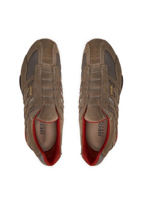 Geox Półbuty U Snake L U4207L 02214 C0845 Beżowy. Kolor: beżowy. Materiał: materiał