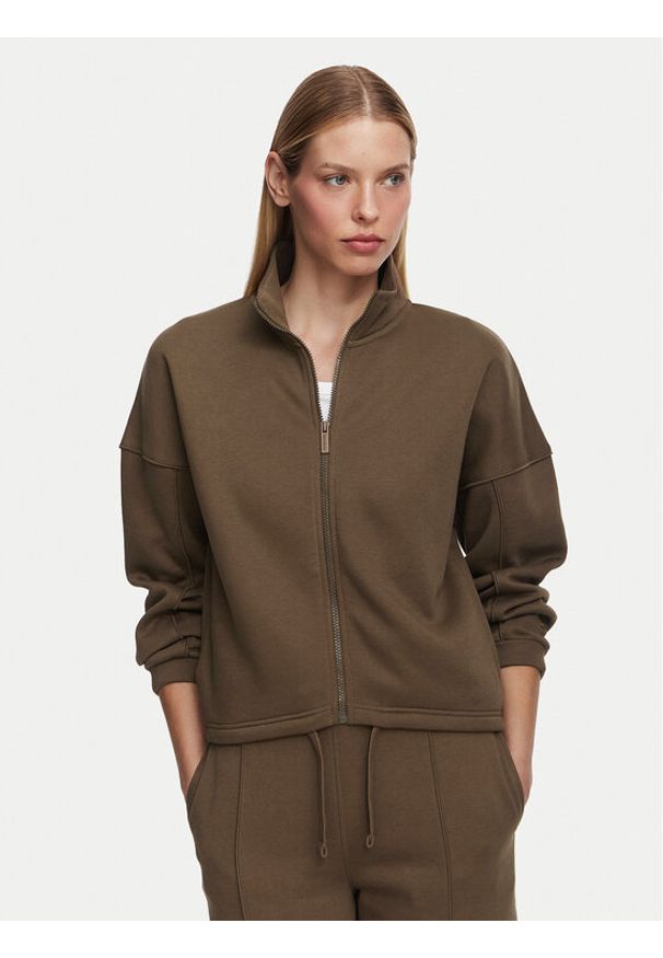 Reebok Bluza Lidka RK25979CCW Brązowy Relaxed Fit. Kolor: brązowy. Materiał: bawełna