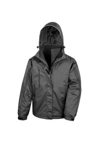 RESULT - Parka Result Intérieur Softshell. Okazja: na co dzień. Kolor: czarny. Materiał: softshell. Sezon: zima. Styl: casual #1