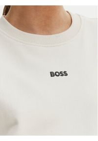 BOSS Bluza C_Eteia_5 50534821 Beżowy Oversize. Kolor: beżowy. Materiał: bawełna #5