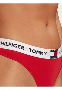 TOMMY HILFIGER - Tommy Hilfiger Stringi UW0UW05616 Czerwony. Kolor: czerwony. Materiał: bawełna #3