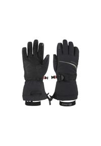 Rękawiczki narciarskie i snowboardowe damskie KINETIXX Arven Glove black. Kolor: czarny. Sport: snowboard, narciarstwo