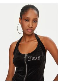 Juicy Couture Top Diane JCBCT224834 Czarny Slim Fit. Kolor: czarny. Materiał: syntetyk #5