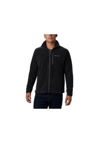columbia - Bluza bez kaptura Męska Columbia Fast Trek II. Typ kołnierza: bez kaptura. Kolor: czarny. Materiał: polar