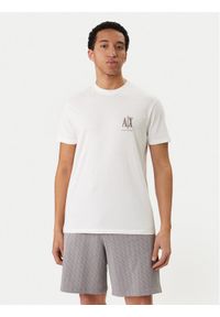 Armani Exchange T-Shirt XM000365 AF12308 U0009 Biały Regular Fit. Kolor: biały. Materiał: bawełna #1