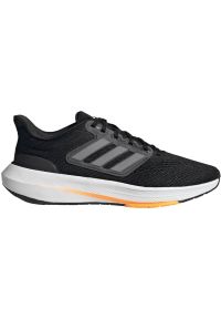Adidas - Buty adidas Ultrabounce M HP5777 czarne. Zapięcie: sznurówki. Kolor: czarny. Materiał: guma. Szerokość cholewki: normalna