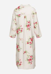 Born2be - Jasnoszara Pudełkowa Sukienka z Bawełny z Regulowanym Rękawem Avamla. Okazja: na spacer. Kolor: szary. Materiał: bawełna. Styl: elegancki #3