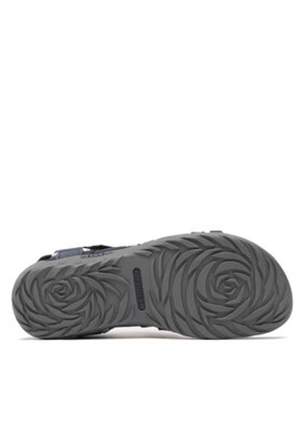 Merrell Sandały Terran 3 Cush Lattice J002718 Granatowy. Kolor: niebieski. Materiał: skóra, nubuk