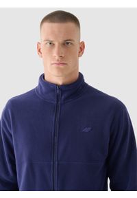 4f - 4F Polar regular ze stójką męski - granatowy XXL. Typ kołnierza: kołnierzyk stójkowy. Kolor: niebieski. Materiał: polar. Wzór: gładki. Sezon: zima. Sport: narciarstwo, turystyka piesza, wspinaczka, snowboard #2