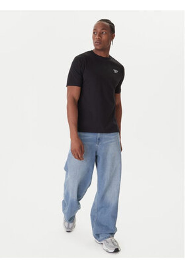 Reebok Komplet t-shirtów Wendell RK25190CCM Czarny Regular Fit. Kolor: czarny. Materiał: bawełna