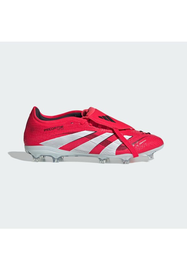 Adidas - Buty Predator Pro Fold-Over Tongue FG. Kolor: czarny, czerwony, biały, wielokolorowy. Sport: piłka nożna