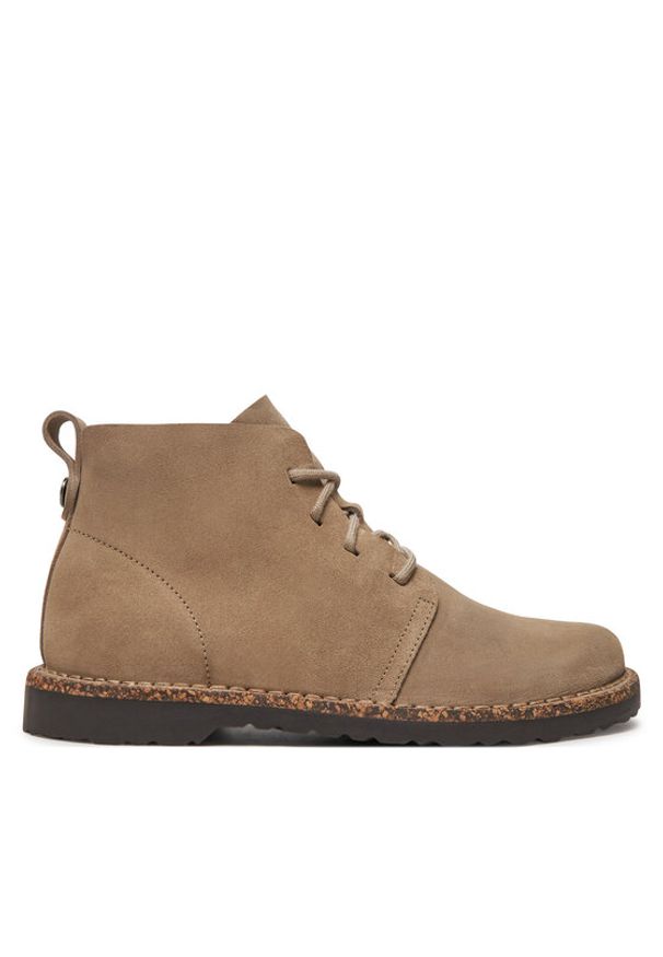 Birkenstock Trzewiki Uppsala Mid Leve 1028156 Beżowy. Kolor: beżowy. Materiał: skóra, zamsz