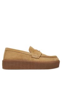 Półbuty Weekend Max Mara. Kolor: beżowy