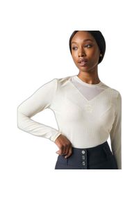 PS OF SWEDEN - Sweter damski PS of Sweden Leandra. Kolor: biały. Materiał: polar. Sezon: zima #1