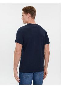 Tommy Jeans T-Shirt Essential Flag DM0DM13509 Granatowy Regular Fit. Kolor: niebieski. Materiał: bawełna #3