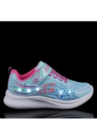 skechers - Skechers Sneakersy Wishful Star 302323L/AQPR Niebieski. Kolor: niebieski. Materiał: materiał #5