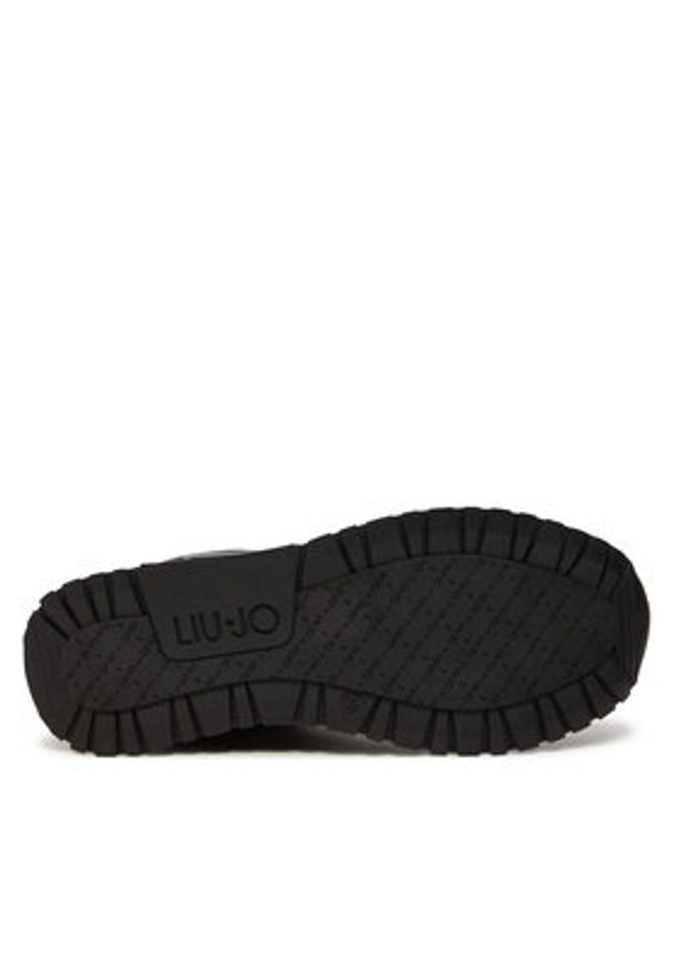 Liu Jo Sneakersy Johanna 02 BF4025 PX143 Czarny. Kolor: czarny. Materiał: skóra