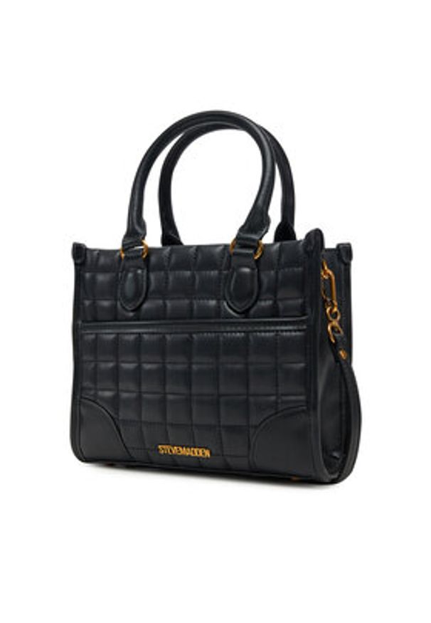 Steve Madden Torebka Bmassi SM13001689 Czarny. Kolor: czarny. Materiał: skórzane