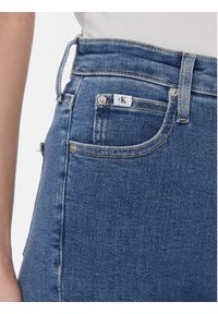 Calvin Klein Jeans Jeansy High Rise Skinny J20J223311 Niebieski Skinny Fit. Kolor: niebieski