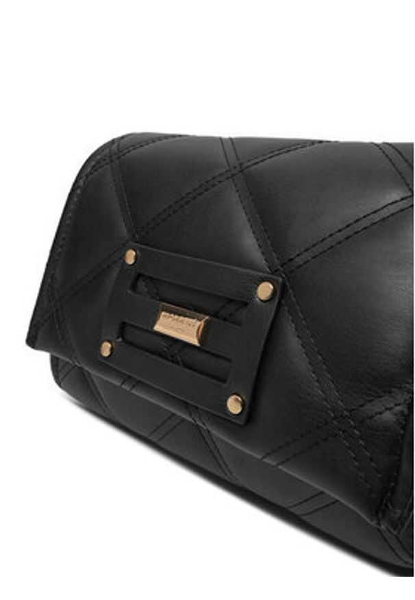 Monnari Torebka TORIMP0-24Z-BAG5680-K020D000-R00 Czarny. Kolor: czarny. Materiał: skórzane