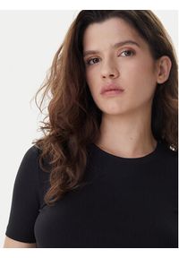 Calvin Klein T-Shirt LV044D246G Czarny Slim Fit. Kolor: czarny #3