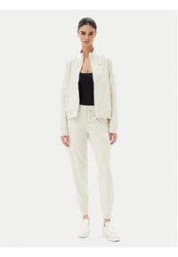 EA7 Emporio Armani Spodnie dresowe 7W000082 AF13135 U1112 Beżowy Regular Fit. Kolor: beżowy. Materiał: bawełna #5