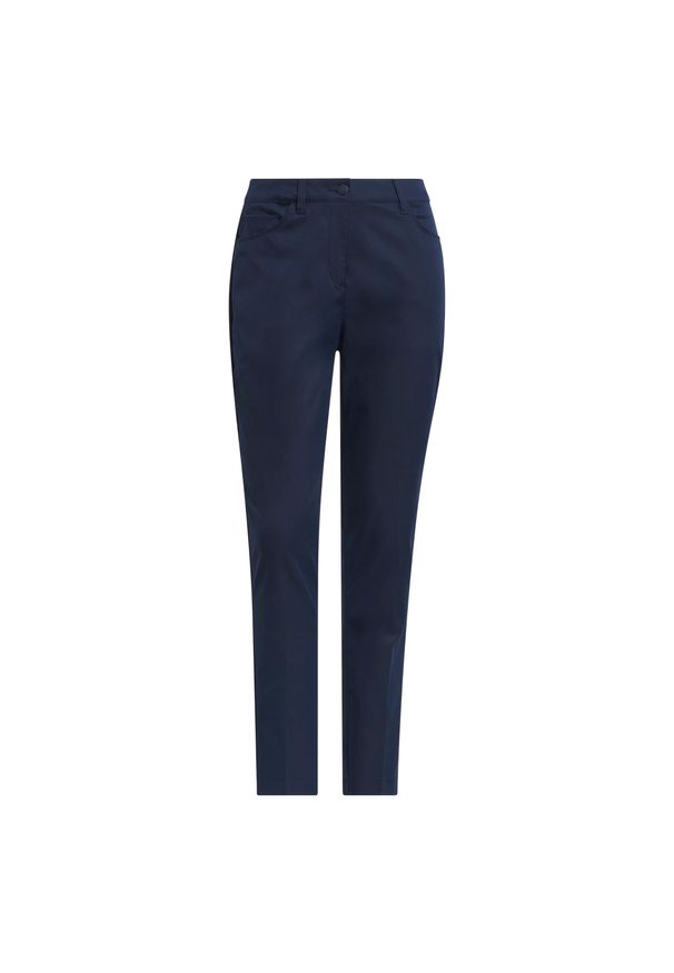 Adidas - Spodnie damskie adidas Ultimate365. Kolor: niebieski. Materiał: materiał. Sport: golf