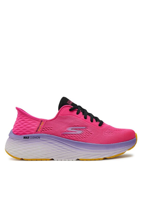 skechers - Skechers Buty do biegania Max Cushioning Elite 2.0 129626/RAS Różowy. Kolor: różowy. Materiał: mesh, materiał