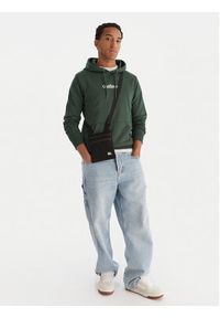 Quiksilver Bluza EQYFT05136 TKG Zielony Comfort Fit. Kolor: zielony. Materiał: bawełna #3