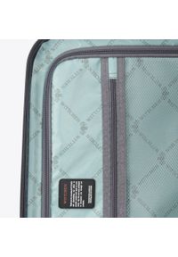 Wittchen - Średnia walizka z ABS-u z nadrukiem beżowo-brązowa. Kolor: brązowy, wielokolorowy, beżowy. Materiał: guma. Wzór: nadruk. Styl: wakacyjny #5