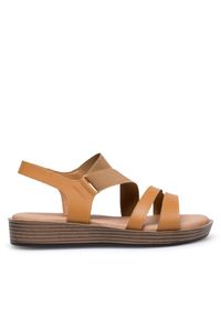 Lasocki Sandały WFA2720-4Z Brązowy. Kolor: brązowy. Materiał: materiał