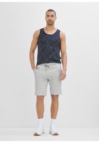 bonprix - Bermudy dresowe. Kolor: szary. Materiał: dresówka #2