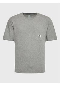 Element T-Shirt Basic Pocket Label ELYKT00116 Szary Regular Fit. Kolor: szary. Materiał: bawełna #1