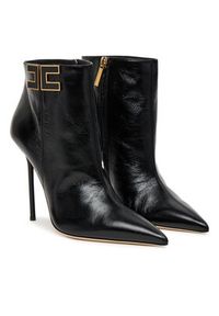 Elisabetta Franchi Botki SA-91B-57E2-V870 Czarny. Kolor: czarny. Materiał: skóra #6
