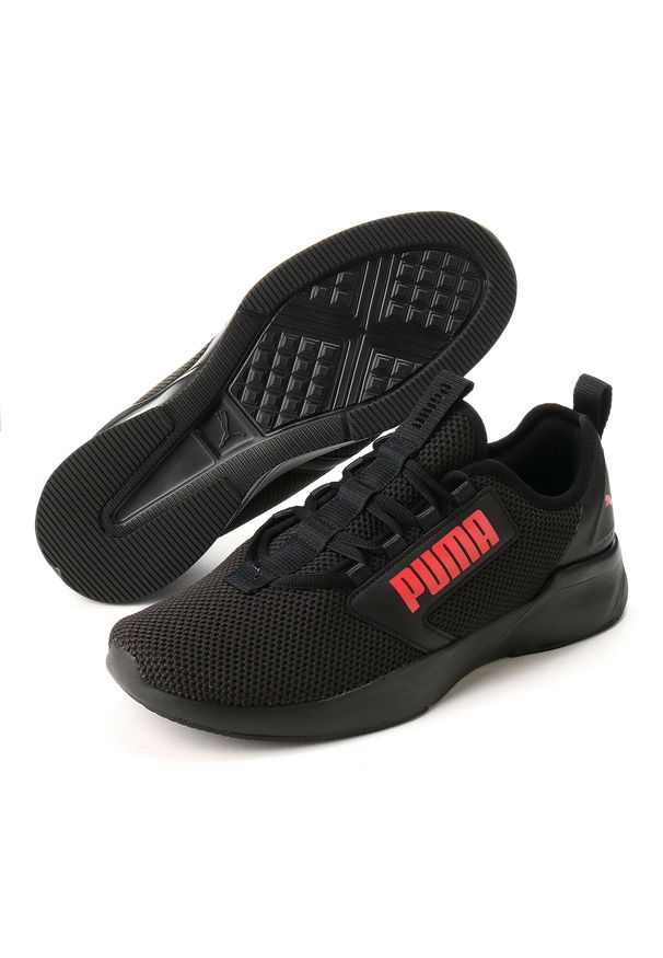 Buty biegania męskie Puma RETALIATE TONGUE. Kolor: czerwony, wielokolorowy, czarny. Materiał: materiał, syntetyk. Sport: turystyka piesza