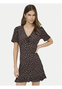 only - ONLY Sukienka letnia Molly 15371873 Brązowy Regular Fit. Kolor: brązowy. Materiał: syntetyk. Sezon: lato #7