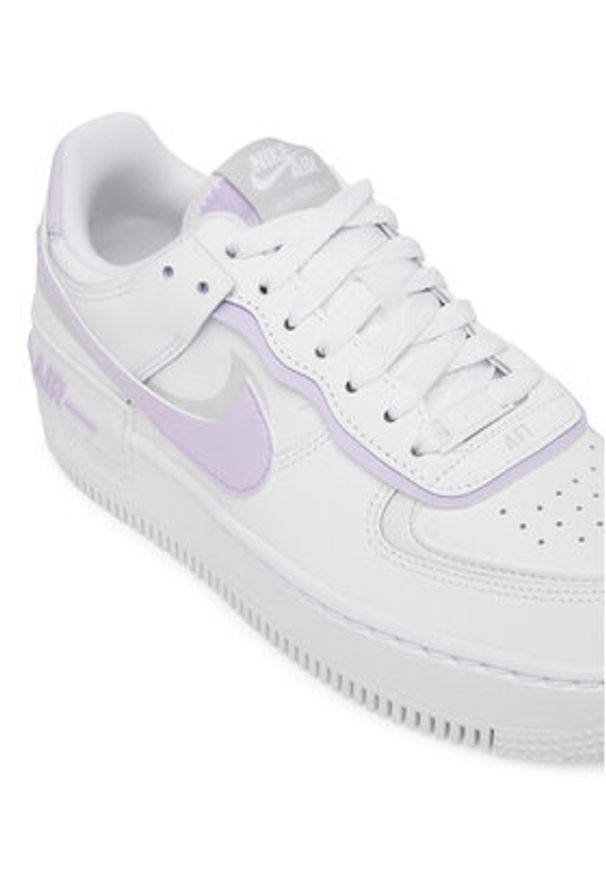 Nike Sneakersy W AF1 Shadow FN6335 Biały. Kolor: biały. Materiał: skóra