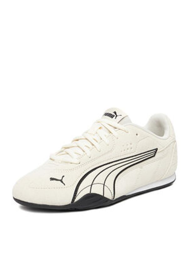Puma Sneakersy CATCH SD 40268104 Écru. Kolor: kremowy. Materiał: zamsz, skóra