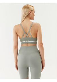 Under Armour Biustonosz sportowy Ua Seamless Low Long Bra 1357719 Zielony Compression Fit. Kolor: zielony. Materiał: syntetyk #2