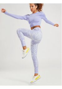 Roxy Legginsy Heart Into Ankl Ndpt ERJNP03492 Fioletowy Slim Fit. Kolor: fioletowy. Materiał: syntetyk #5