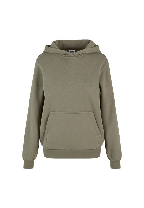 Bluza damska z kapturem Urban Classics. Typ kołnierza: kaptur. Kolor: zielony