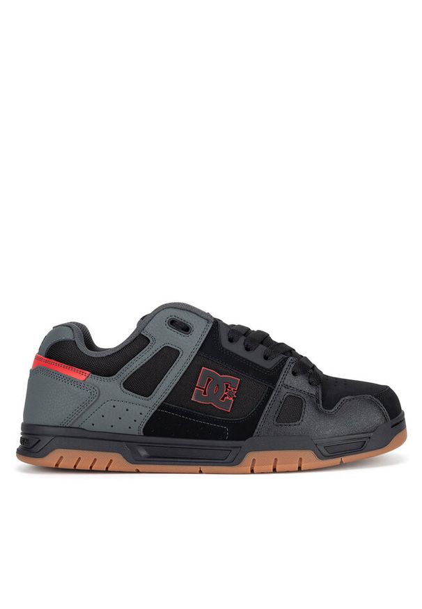 Sneakersy DC. Kolor: czarny