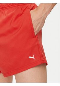 Puma Szorty kąpielowe 907658 Czerwony Regular Fit. Kolor: czerwony. Materiał: syntetyk