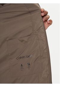 Calvin Klein Kurtka puchowa LV04LD516G Beżowy Regular Fit. Kolor: beżowy. Materiał: syntetyk #4