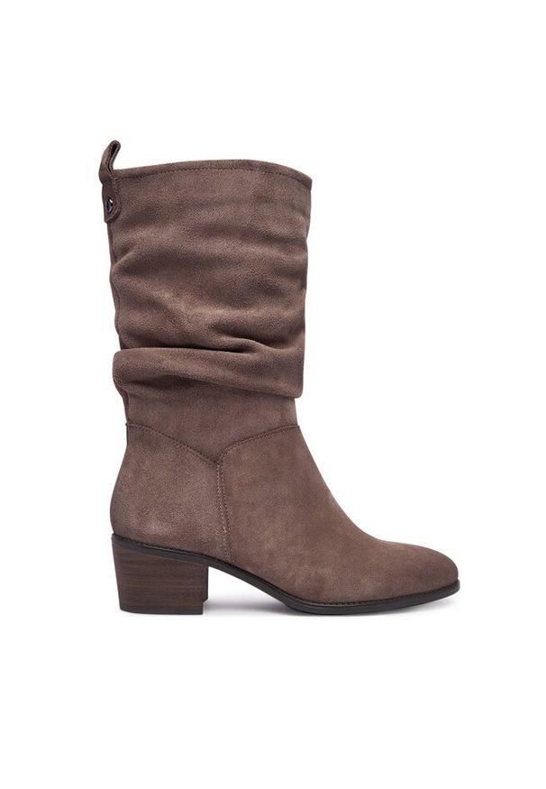 Botki Tamaris. Kolor: brązowy