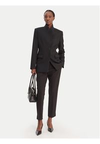 BOSS Spodnie materiałowe Tapria-Crop 50556341 Czarny Slim Fit. Kolor: czarny. Materiał: syntetyk #3